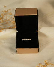 Royal Crystal Band Ring