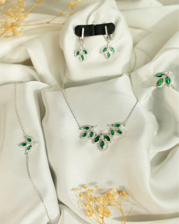 Émeraude Fleur Set (008)