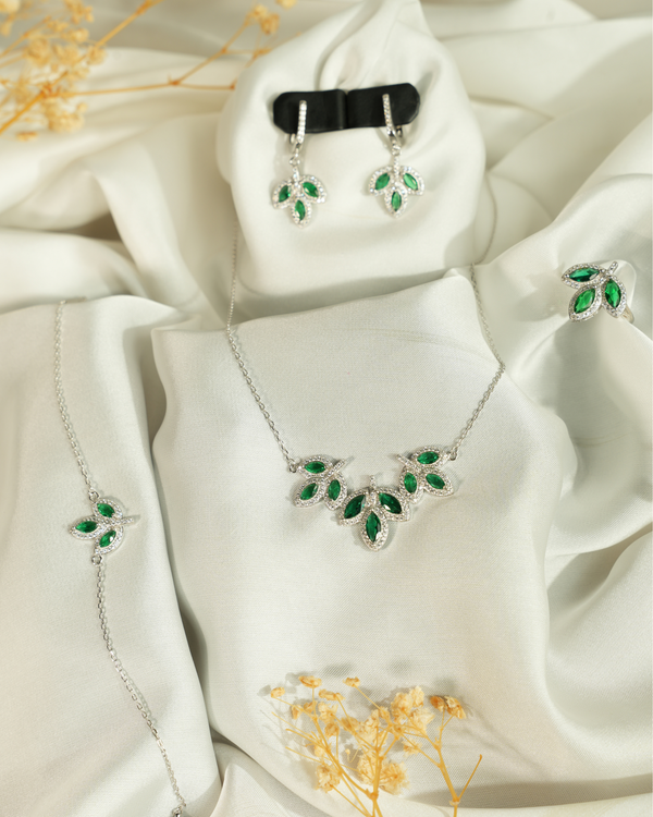 Émeraude Fleur Set (008)